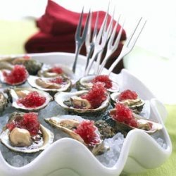 Oysters with Mignonette Ice