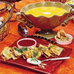 Saffron Butternut Squash Soup