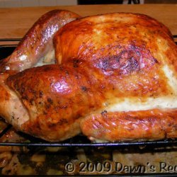 Shallot and Sage-Roasted Turkey with Shallot Gravy