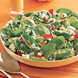 Spinach Salad with Blood Orange Vinaigrette