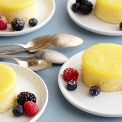 Blackberry-Lemon Pudding Cake