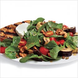 Grilled Vegetable and Goat Cheese Salad
