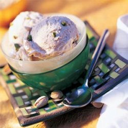 Orange-Pistachio Ice Cream
