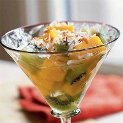 Tropical Fruit Ambrosia with Rum