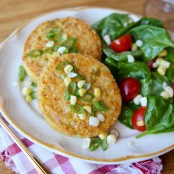 Chickpea-and-Corn Patties