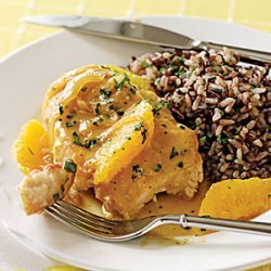 Chicken Breasts Sauteed with Orange