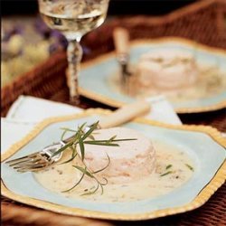 Seafood Timbales with Tarragon Beurre Blanc