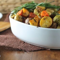 Oven-Roasted Vegetables with Fresh Herbs