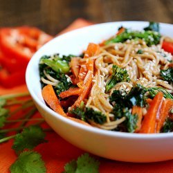 Sesame Soba Noodle and Vegetable Salad