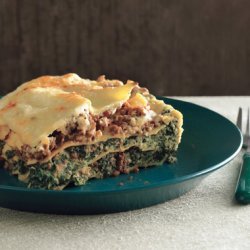 Lasagne Bolognese with Spinach