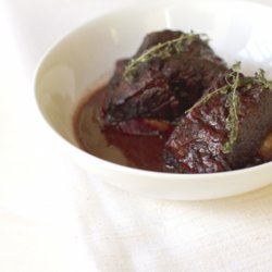 Short Ribs Braised in Ancho Chile Sauce