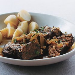 Braised Beef and Onions