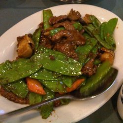 Beef and Snow Peas with XO Sauce