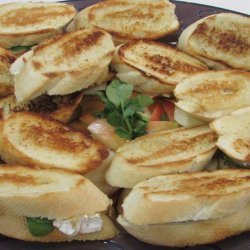 Grilled Brie, Apple, and Watercress