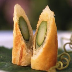 Asparagus Parmesan Pastry Rolls