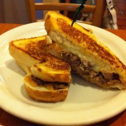 Grilled Cheese and Kalua-Pig Sandwiches