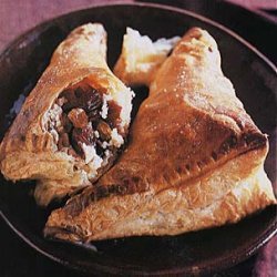 Dried Cherry and Golden Raisin Turnovers