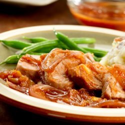 Pork Tenderloin with Olives and Sweet-Tart Onions