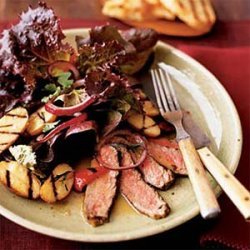 Grilled Steak and Potato Salad