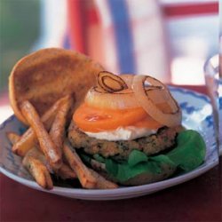 Red-Lentil Burgers with Aioli