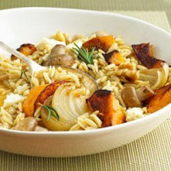 Orzo Risotto with Roasted Vegetables
