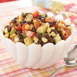 Black Bean, Corn and Cherry Tomato Salad
