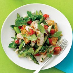 Grilled Chicken Pita Salad