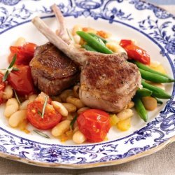Braised Lamb with Lemon and Rosemary Beans