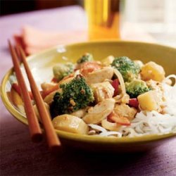 Spicy Chicken and Sunchoke Stir-Fry