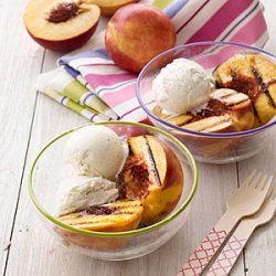 Brown-Sugar Grilled Peaches