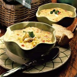 Sweet Corn Soup with Crab