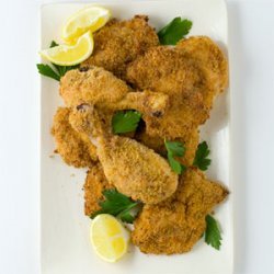 Oven-Fried Parmesan-Crusted Chicken