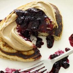 Peanut Butter and  Jelly  Pancake