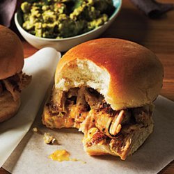 Grilled Chicken Sliders and Apricot Chutney Spread