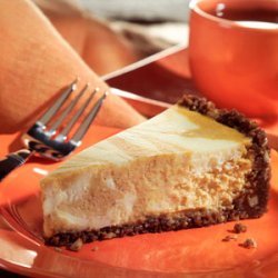 Pumpkin-Swirl Cheesecake