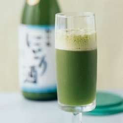 Minted Sake and Pineapple Cooler