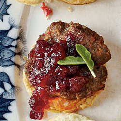 Sausage-Cranberry Biscuit