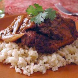 Moroccan Chicken with Almond Couscous