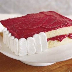 Strawberry-Lemon Sheet Cake