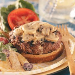 Bacon-Blue Cheese Stuffed Burgers for Two