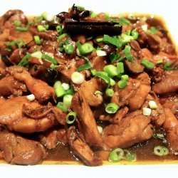 Red-Cooked Chicken with Shiitakes