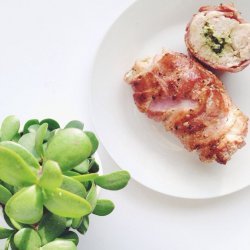 Bacon and Basil-Wrapped Chicken Breasts