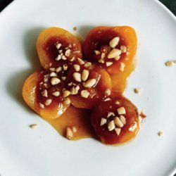 Apricots with Amaretto Syrup (Albicocche Ripiene)