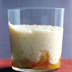 Orange Tapioca Pudding