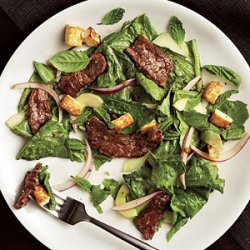 Spicy Beef and Tofu Salad