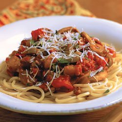 Eggplant Spaghetti