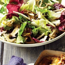 Mushroom, Chicory, and Celery-Root Salad