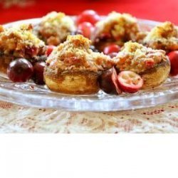 Cranberry Stuffed Mushrooms Recipe