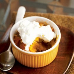 Caramelized Pumpkin and Pear Crumble