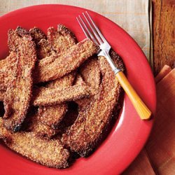 Cornmeal-and-Brown Sugar-Crusted Bacon